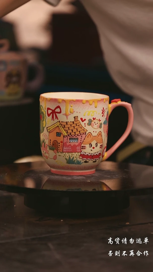 陶瓷景德镇可爱设计师款陶瓷