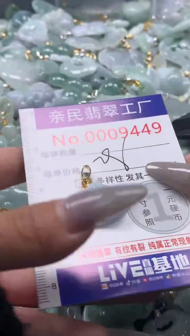 颈饰未镶嵌翡翠9449