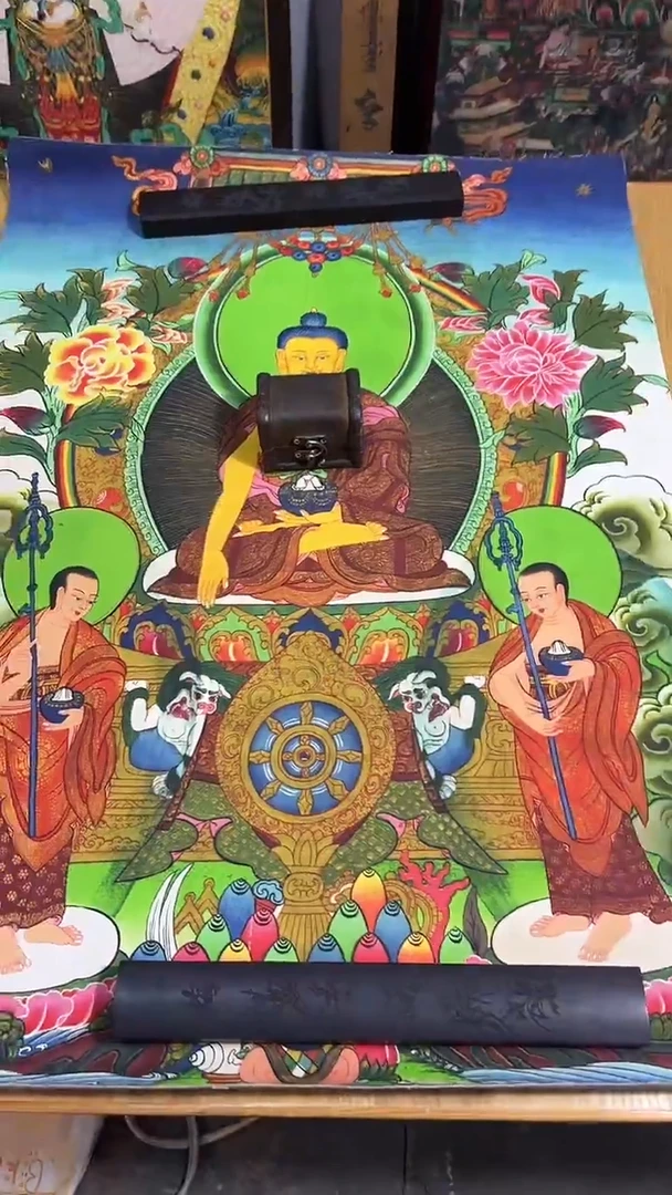 卷轴画卷轴唐卡商品