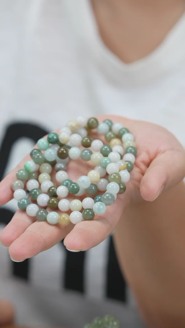 未镶嵌手串翡翠翡翠手串（多样性发其一）