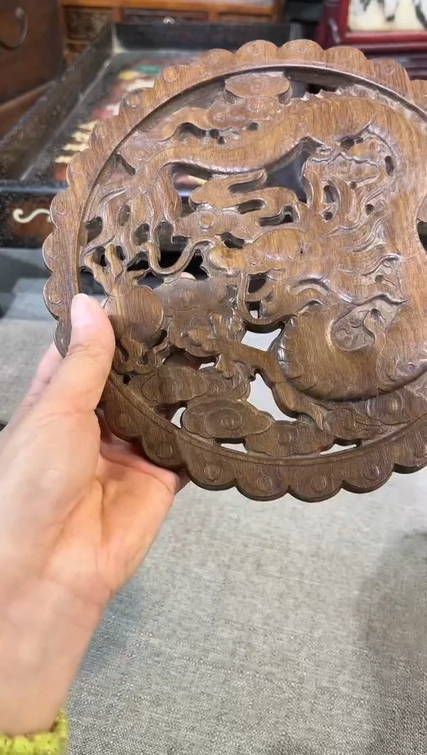 黄花梨/降香黄檀龙盘
