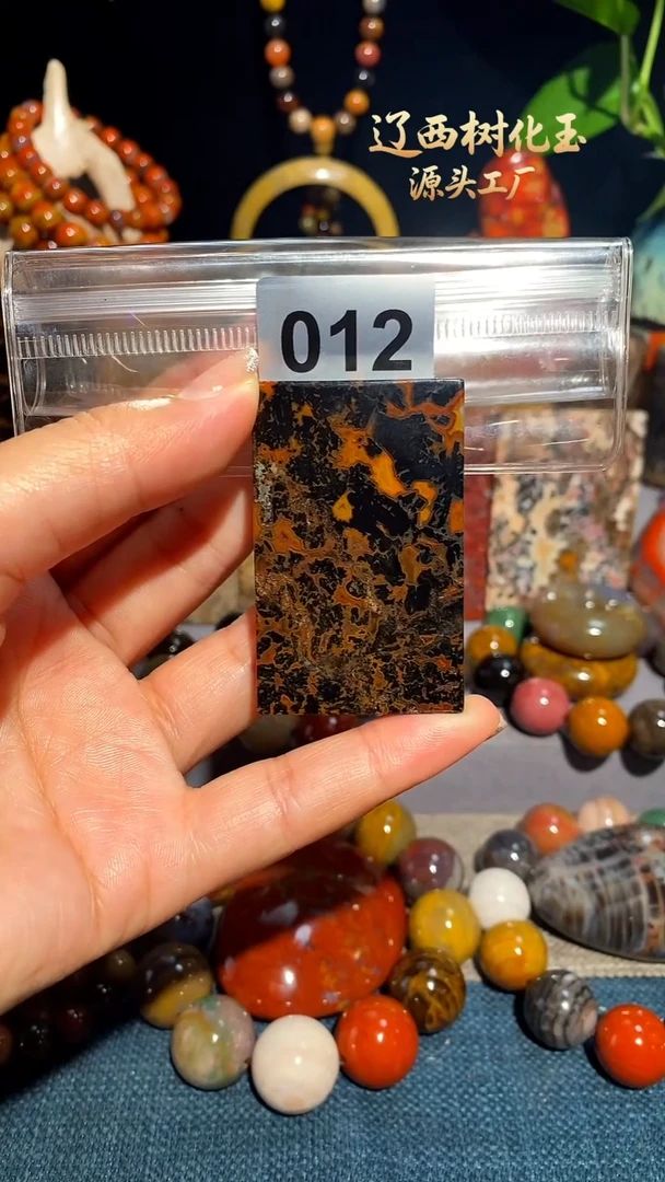 未镶嵌-硅化玉天然北票硅化玉吊坠
