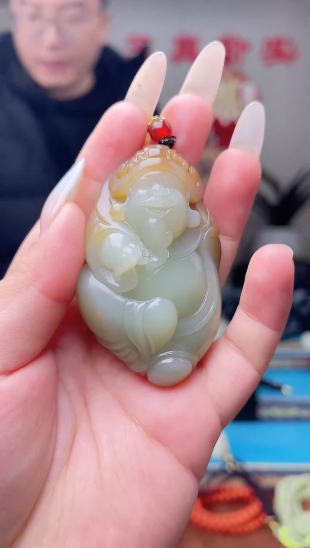 【闪购商品】和田玉挂件未镶嵌1
