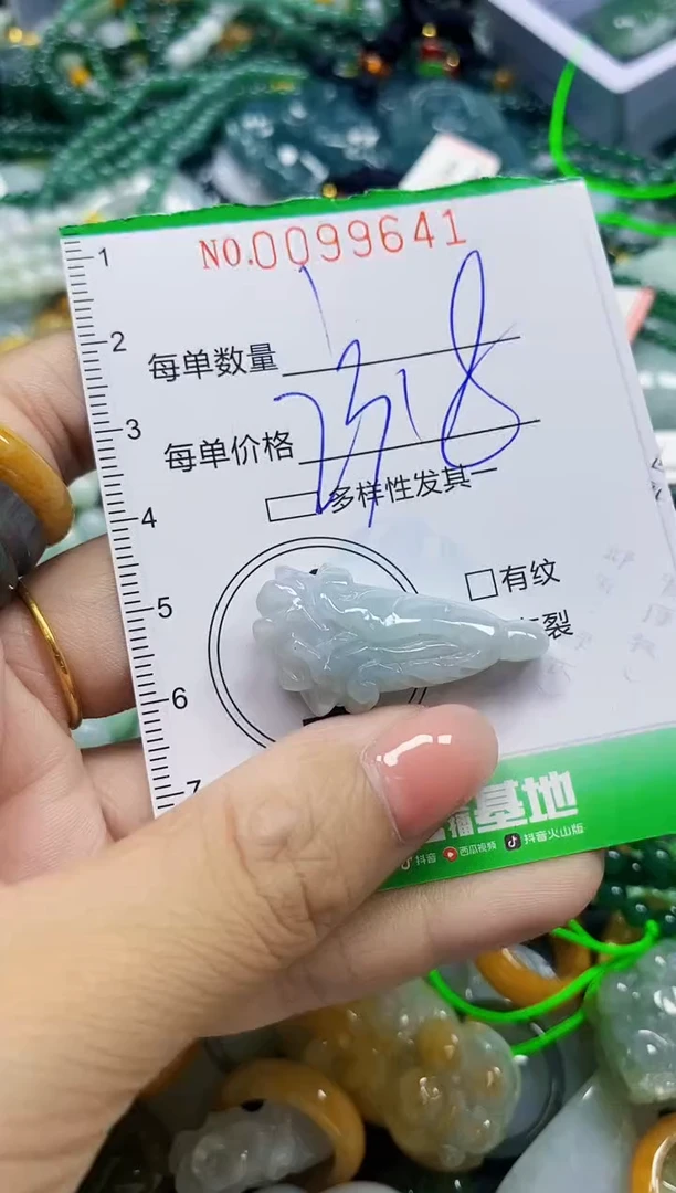 颈饰未镶嵌翡翠翡翠闪购Y0099641