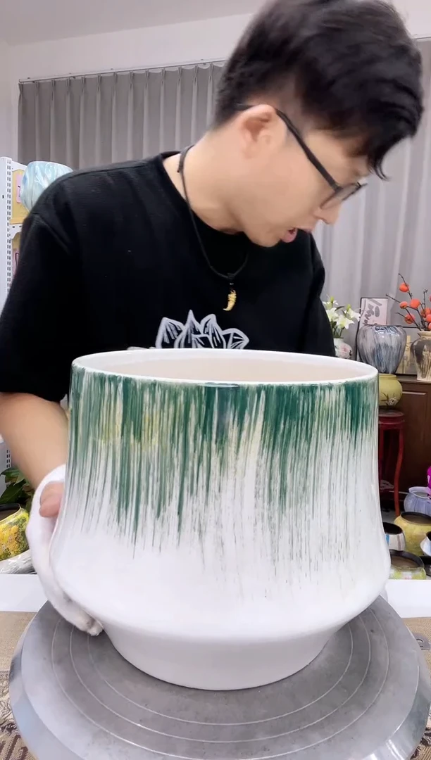 7-20直播间精选陶瓷花盆