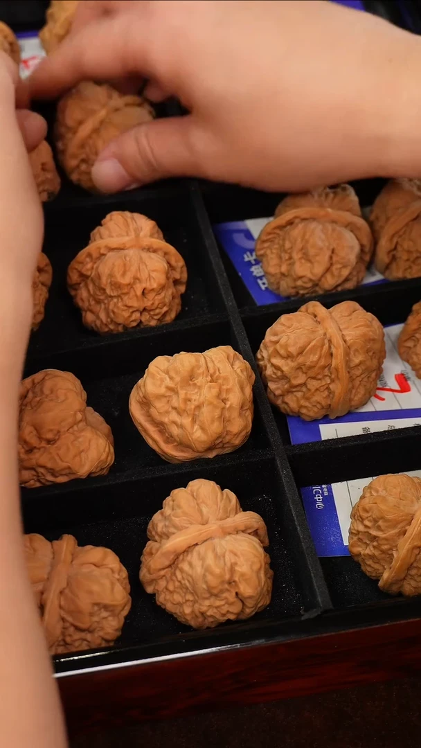 文玩核桃把件42哈莫头