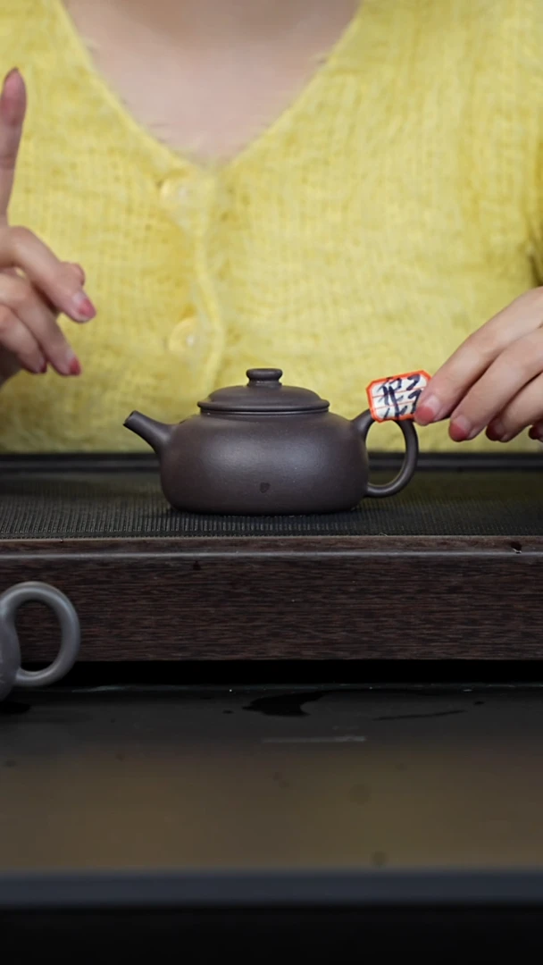 【闪购商品】紫砂茶壶微瑕天青香岩居士