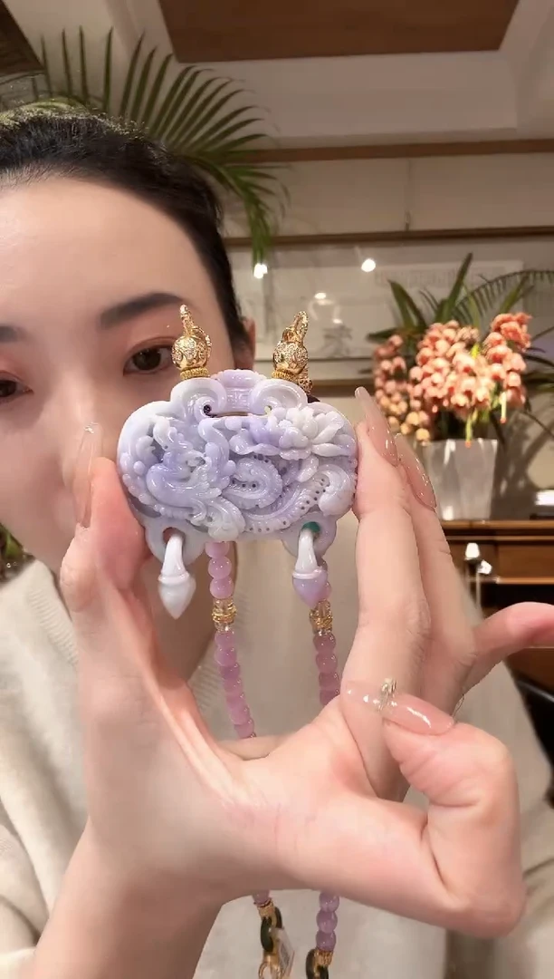 【闪购商品】翡翠颈饰未镶嵌国风