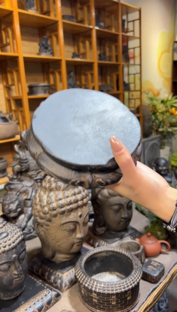 陶土【火山泥】金箍坛底座