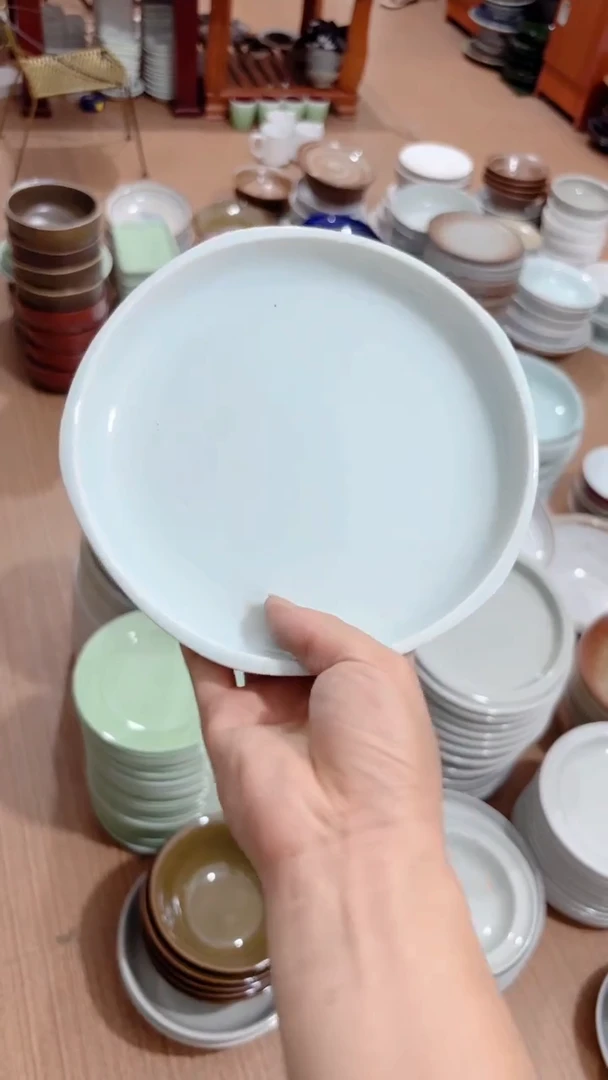 盘104号链接景德镇酒店陶瓷2只库存处理