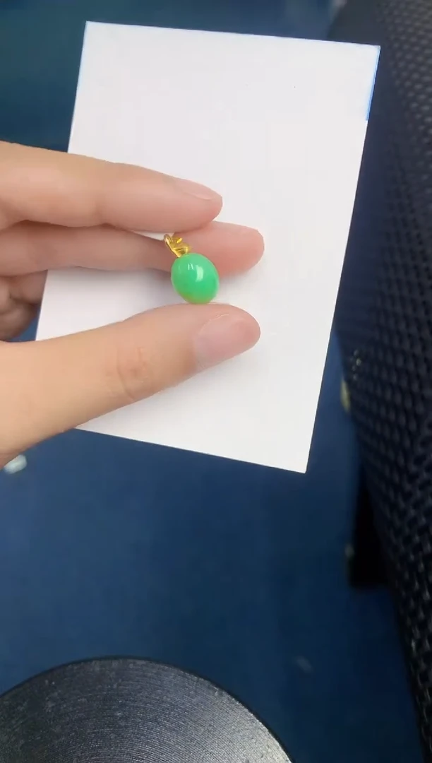 【闪购商品】翡翠颈饰18K金镶嵌000000000