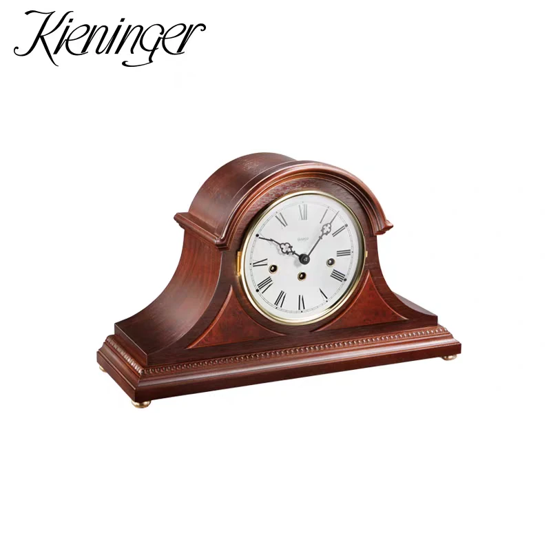 原装全新肯宁家座钟机械钟壁炉钟欧式复古座钟客厅卧室实木台钟
