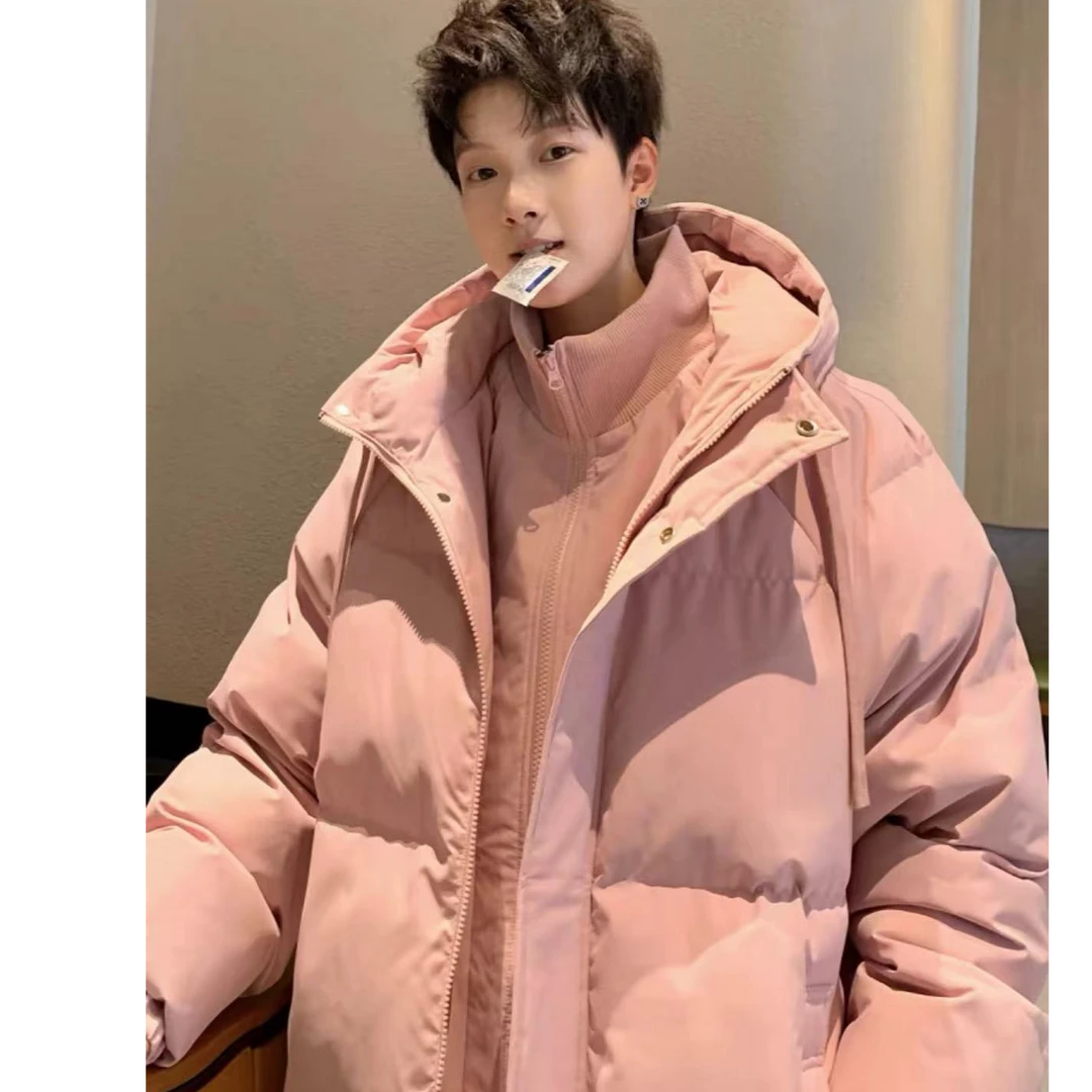 2025年新款潮牌加厚棉服男女同款情侣款