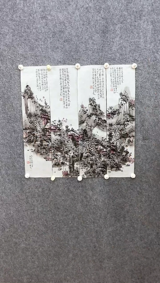 国画ST-ZLT老师山水作品