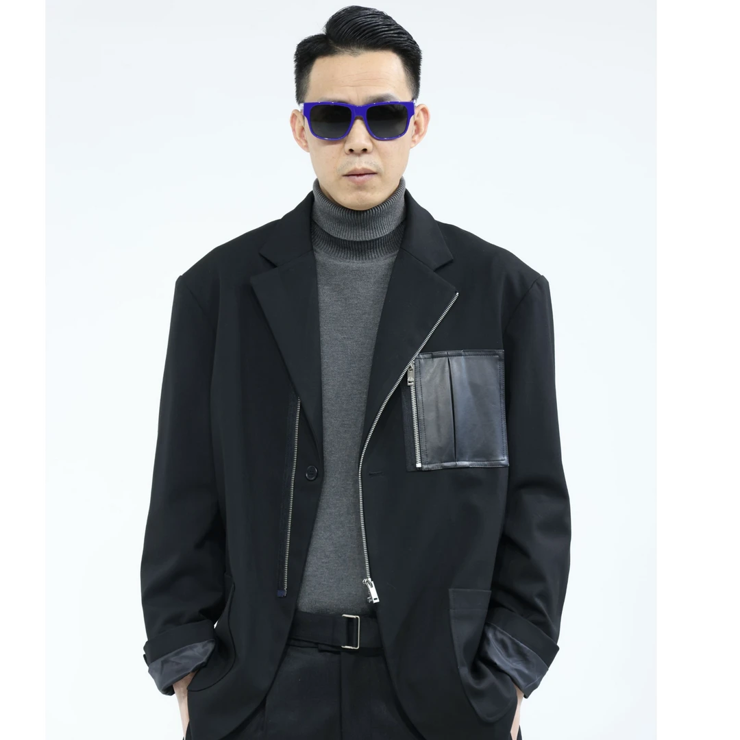 2025春季新品 韩版百搭经典西服高定设计师西装时尚休闲上衣