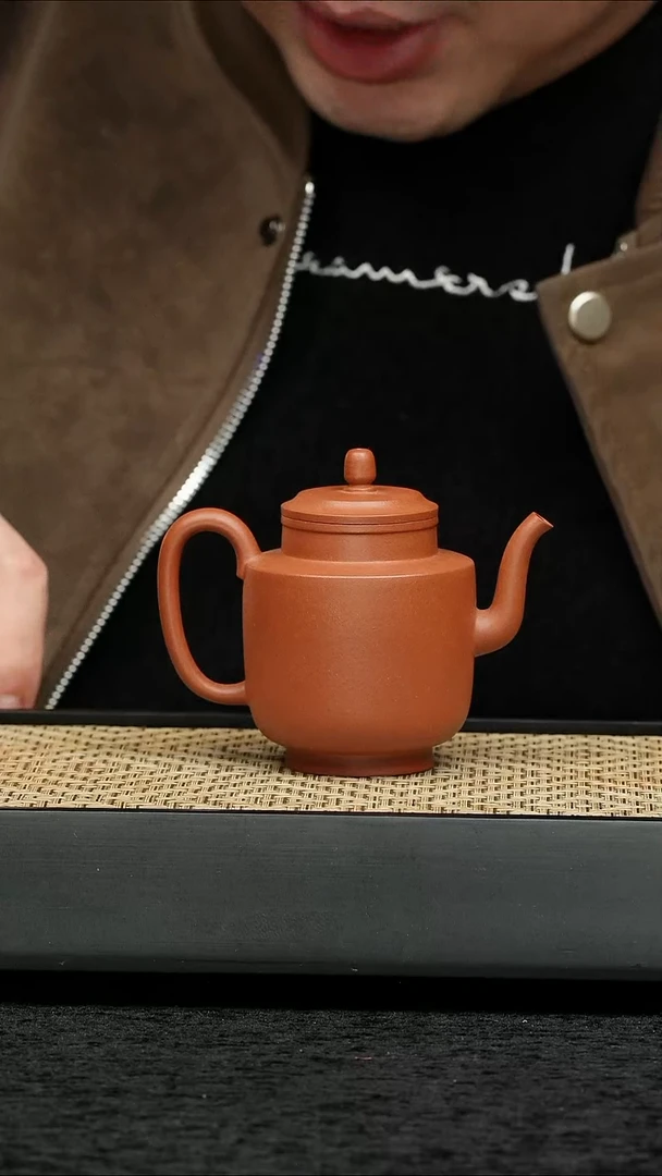 茶壶紫砂五堂 清欢-高折肩宫灯-大