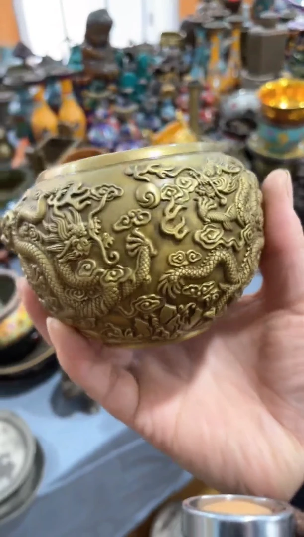 【闪购商品】摆件宫廷影视老旧工艺摆件