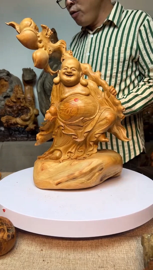 柏木（崖柏）崖柏雕刻件