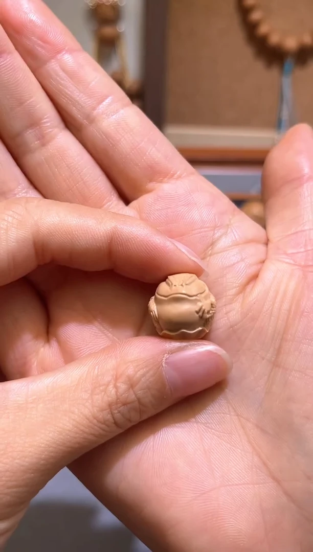 猴头核桃吊坠17号小金蟾