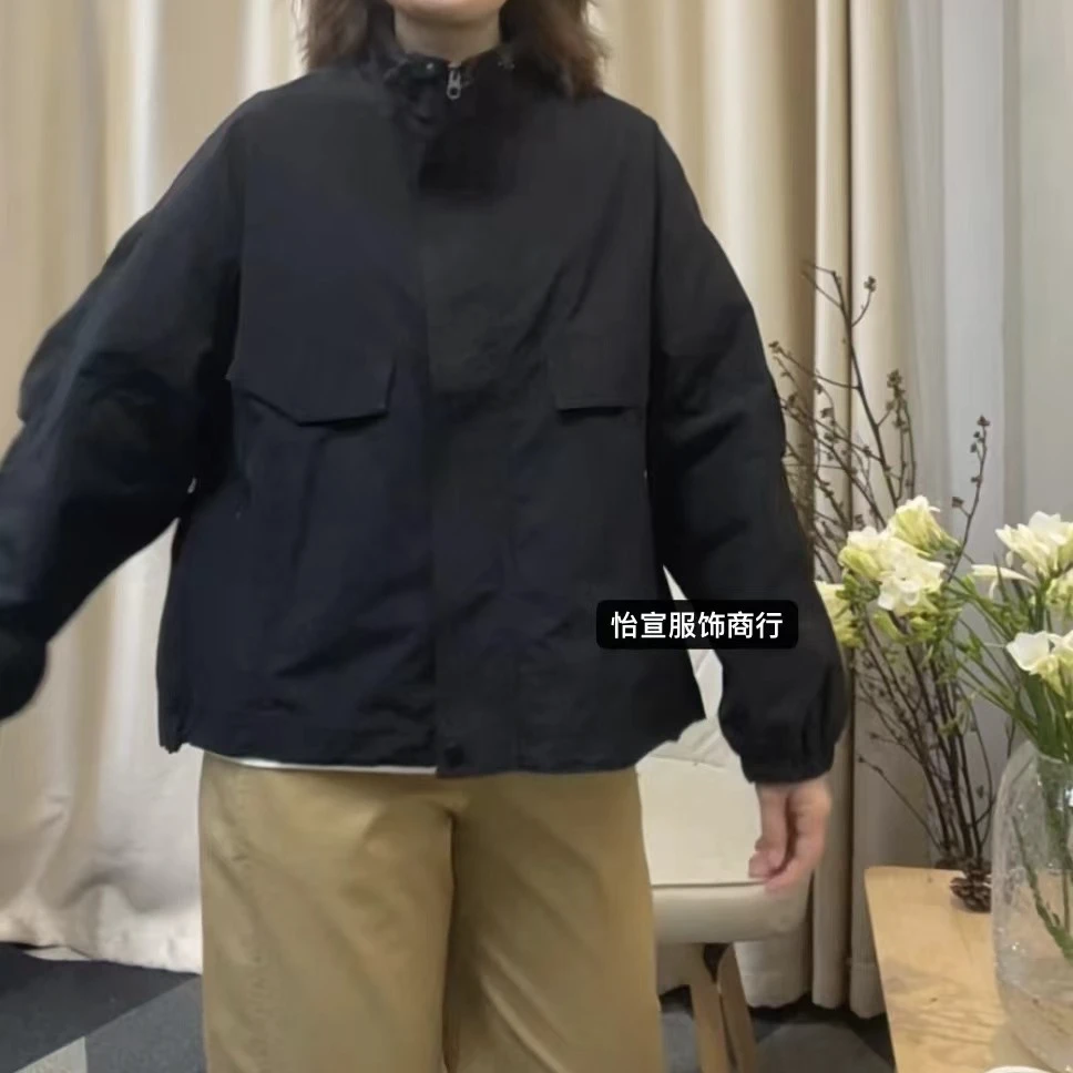 时尚大气宽松休闲百搭外套女（衣长61）