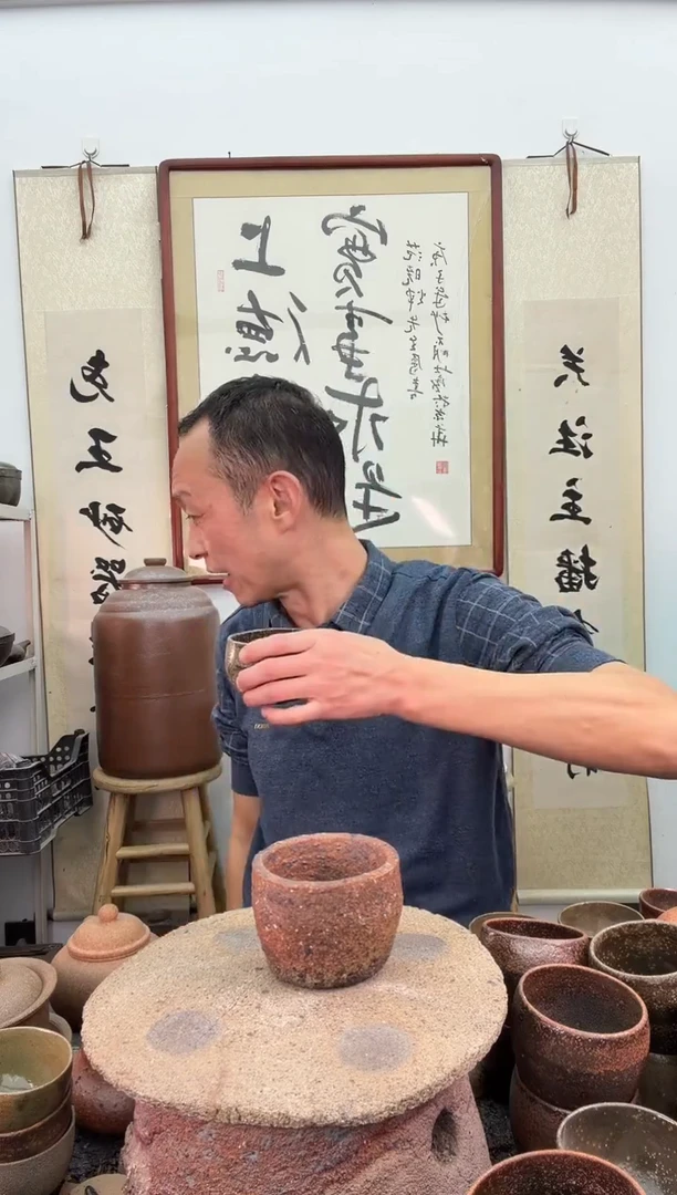 手工中号丑杯子非遗技艺