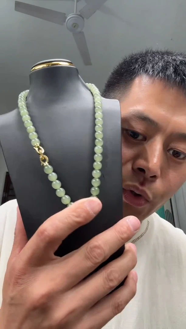 和田玉未镶嵌颈饰项链