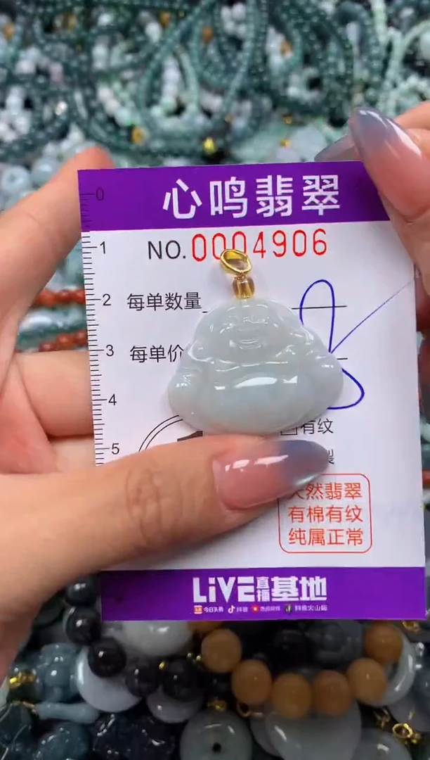 颈饰未镶嵌翡翠闪购004906