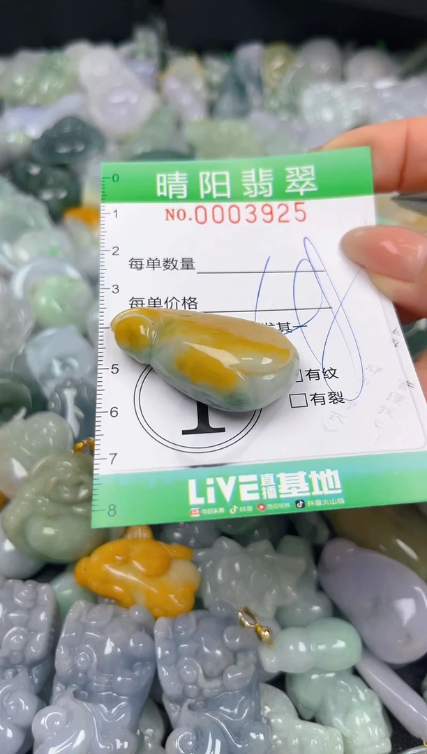 翡翠未镶嵌颈饰闪购0003925