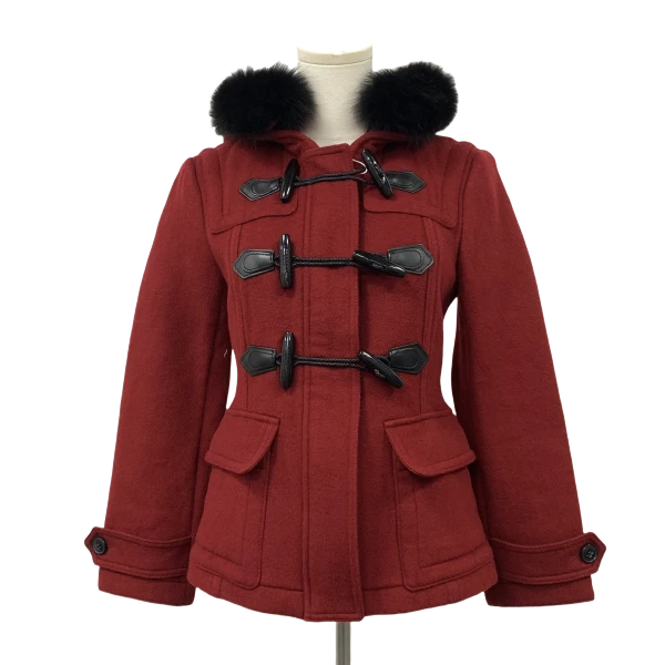 妃鱼/博柏利/羊毛/大衣/95新/M一二七