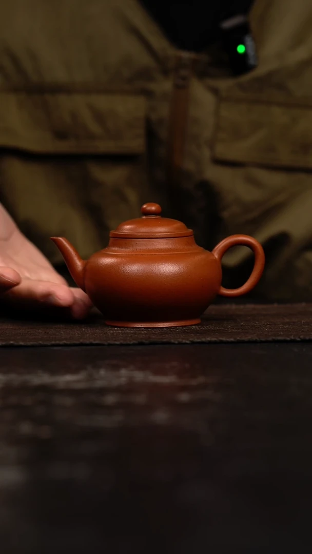 茶壶紫砂原矿手工壶115CC