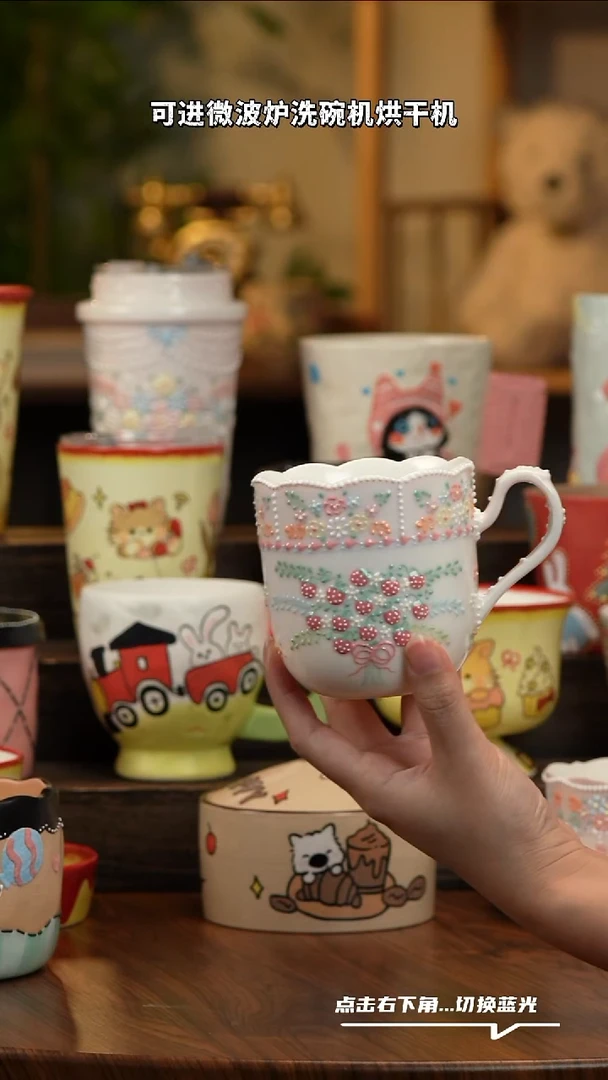 瓷片T002景德镇原创手工陶瓷