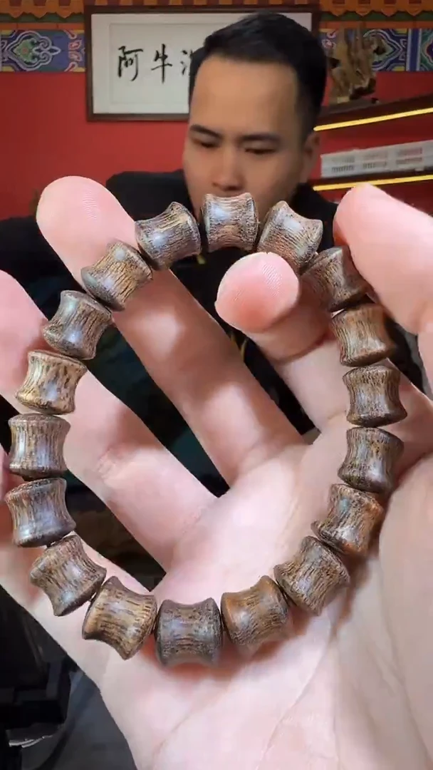 沉香手串T17越南大叻多样性发一