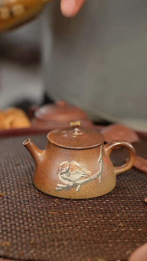 茶壶紫砂柴烧