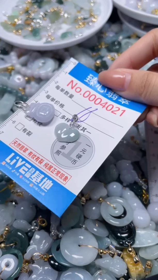 颈饰未镶嵌翡翠4021