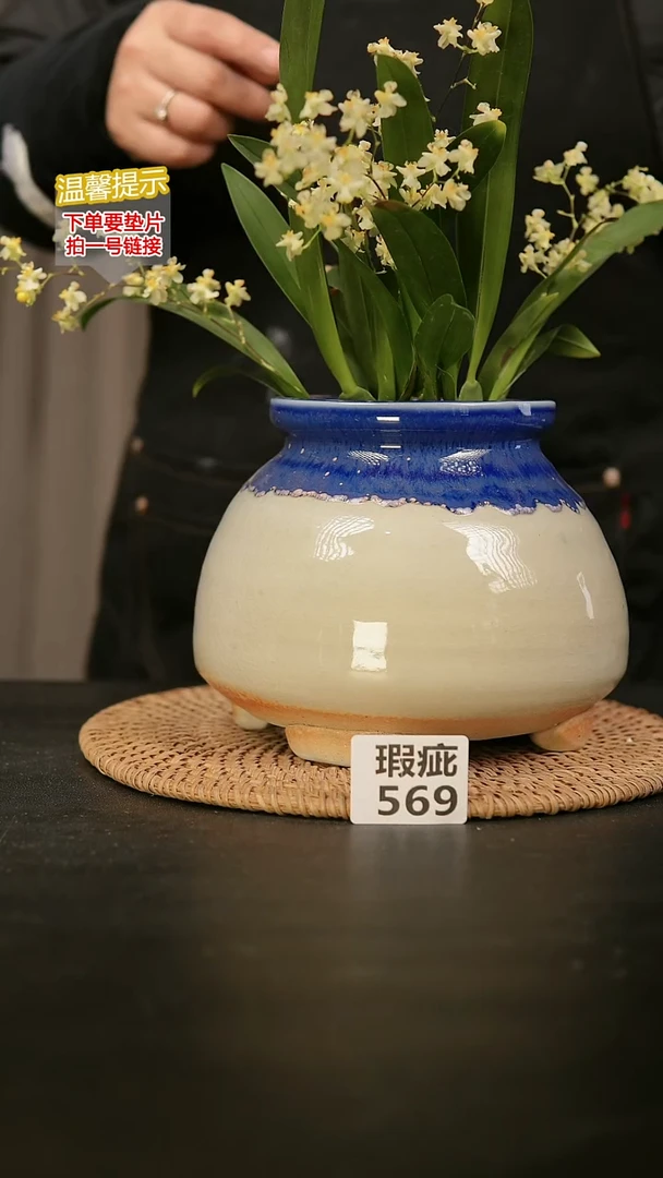 瓷片569瑕疵款，内口径约10  外高约14-15