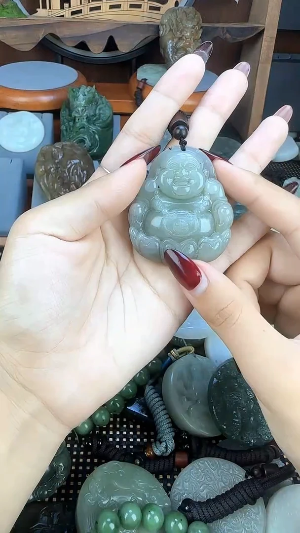 吊坠(不含链)未镶嵌和田玉1