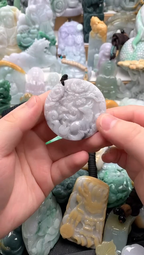 吊坠(不含链)未镶嵌翡翠1