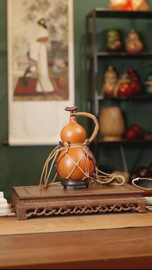 23号精品天然大漆酒葫芦一物一拍~