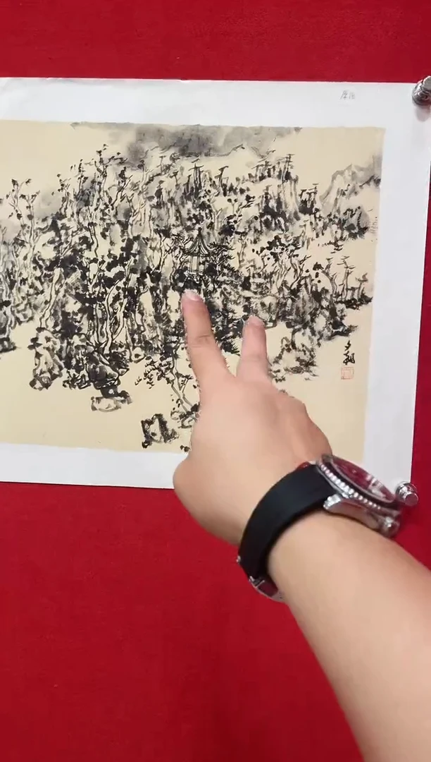 国画孙夕朝-百艺藏珍作品