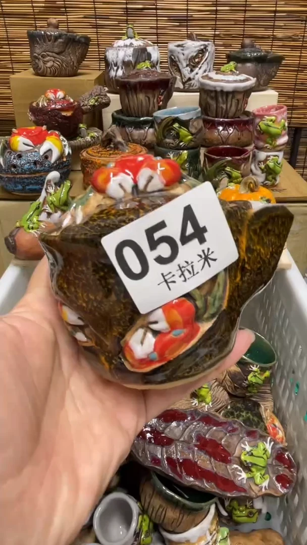用****8054精美粗陶手工柴烧