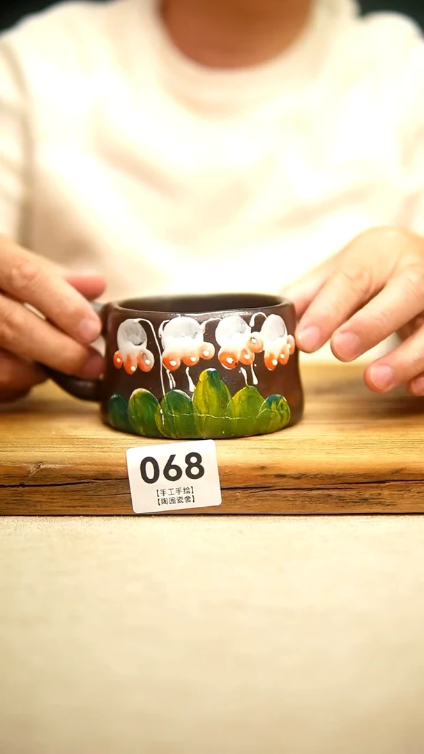 @@陶园瓷舍@@纯手工手绘@高温釉下彩