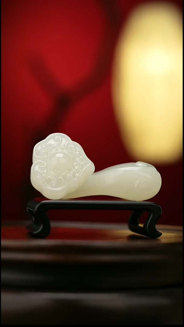 玉【吉祥如意】玉石摆件手把件