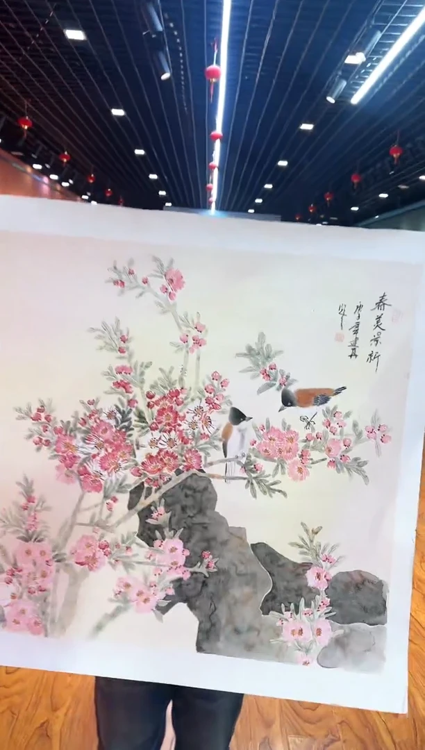 【闪购商品】国画周建真老师绘画作品20-6