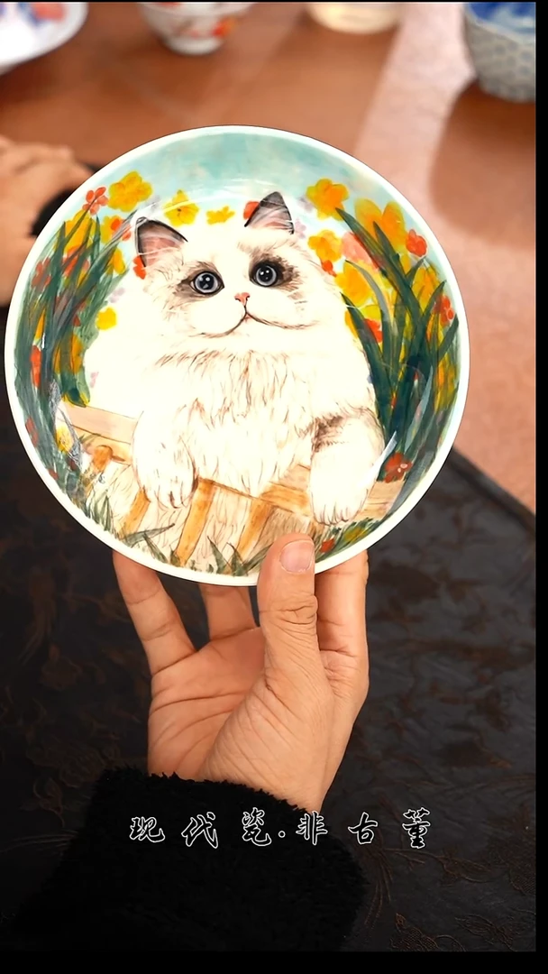 壶承陶瓷正春堂猫壶承（售后需完整开箱视频）