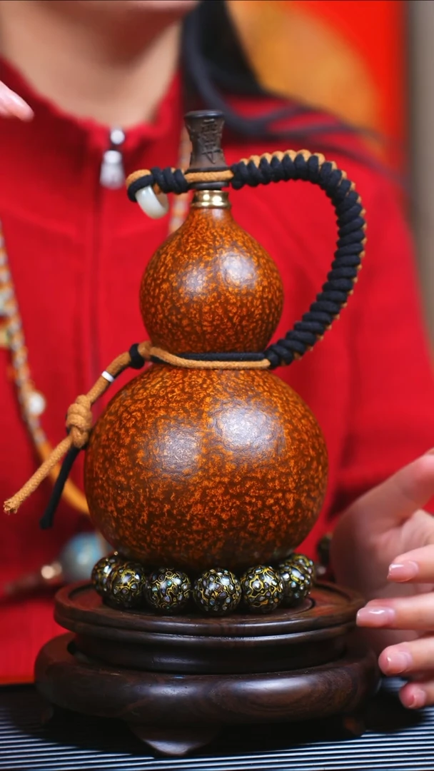 【闪购商品】JH105迎元宵臻选大漆酒葫芦