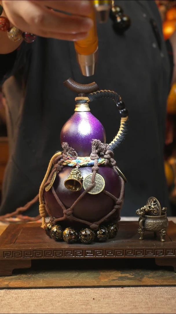 277大漆一物一拍记葫堂出品【不带手串】1