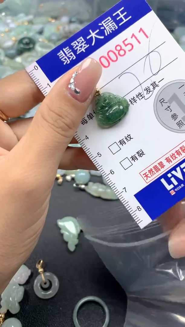 颈饰未镶嵌翡翠8511