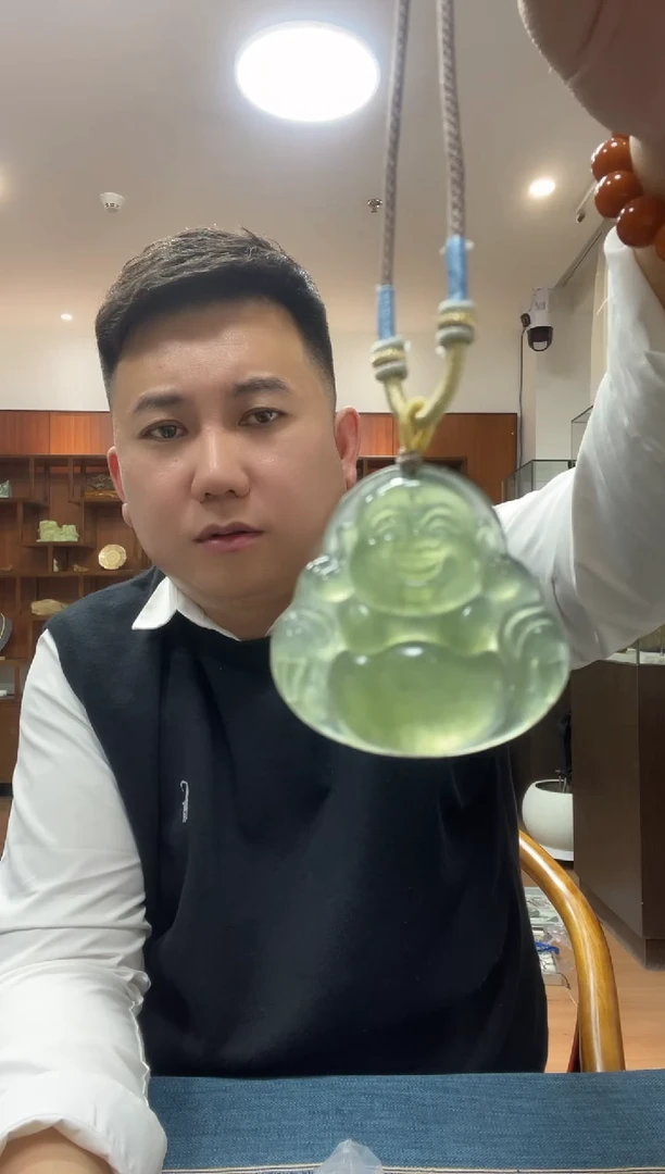 未镶嵌蛇纹石玉颈饰尐*1