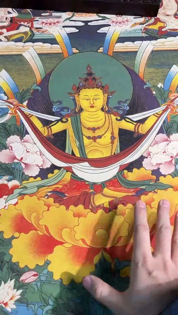 卷轴画天天的唐卡tk160