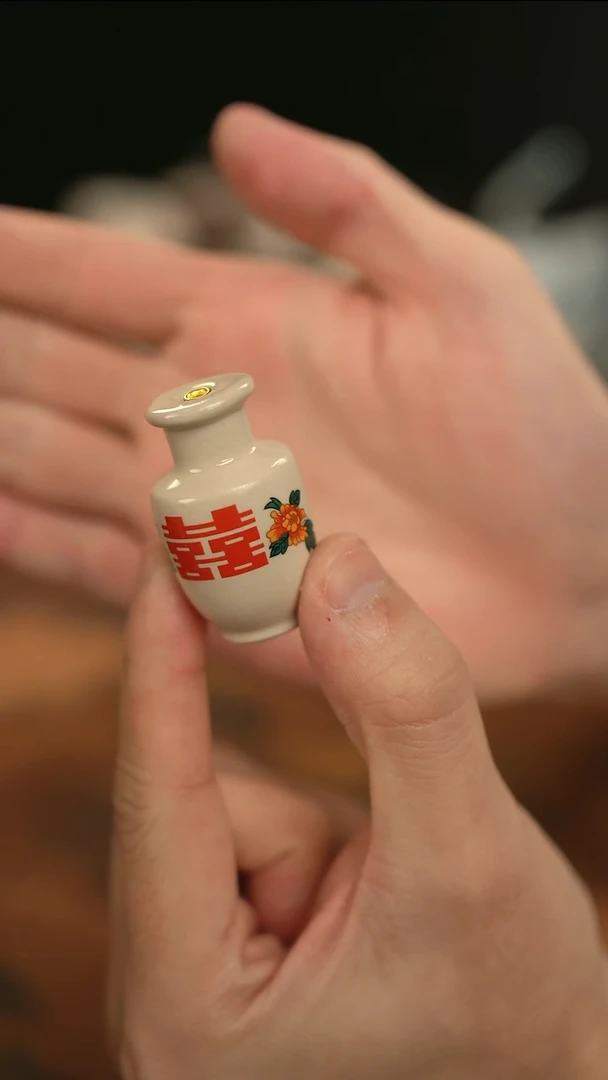 摩吉陶陶闪拍链接 喜字香插